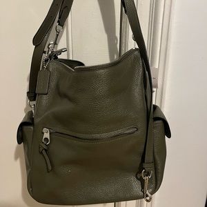 Coach Pennie Shoulder Bag, Olive Green